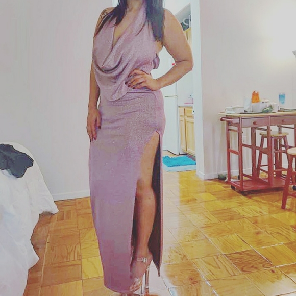 Making Me Sparkle Metallic Dress - Picture 6 of 6